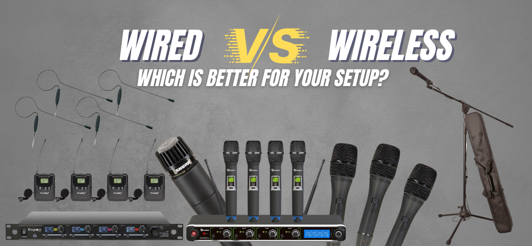 Wired vs. Wireless Microphones Which is Better for Your Setup