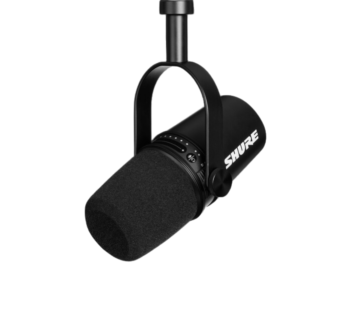 Shure MV7 Podcast Microphone - Professional Audio Recording