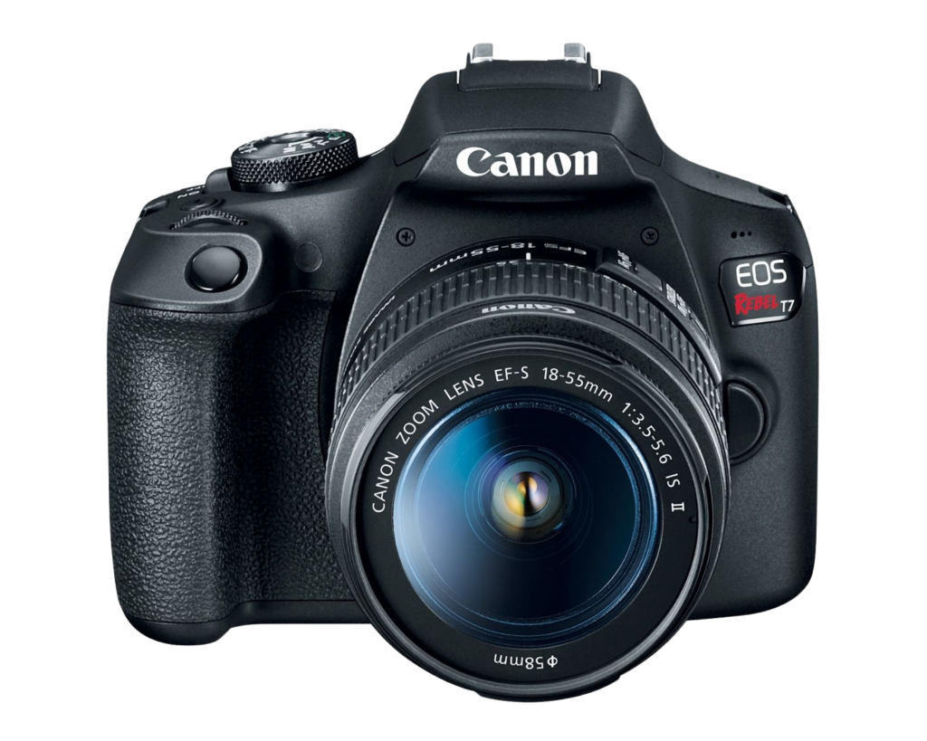 Canon EOS Rebel T7 DSLR Camera with 18-55mm Lens