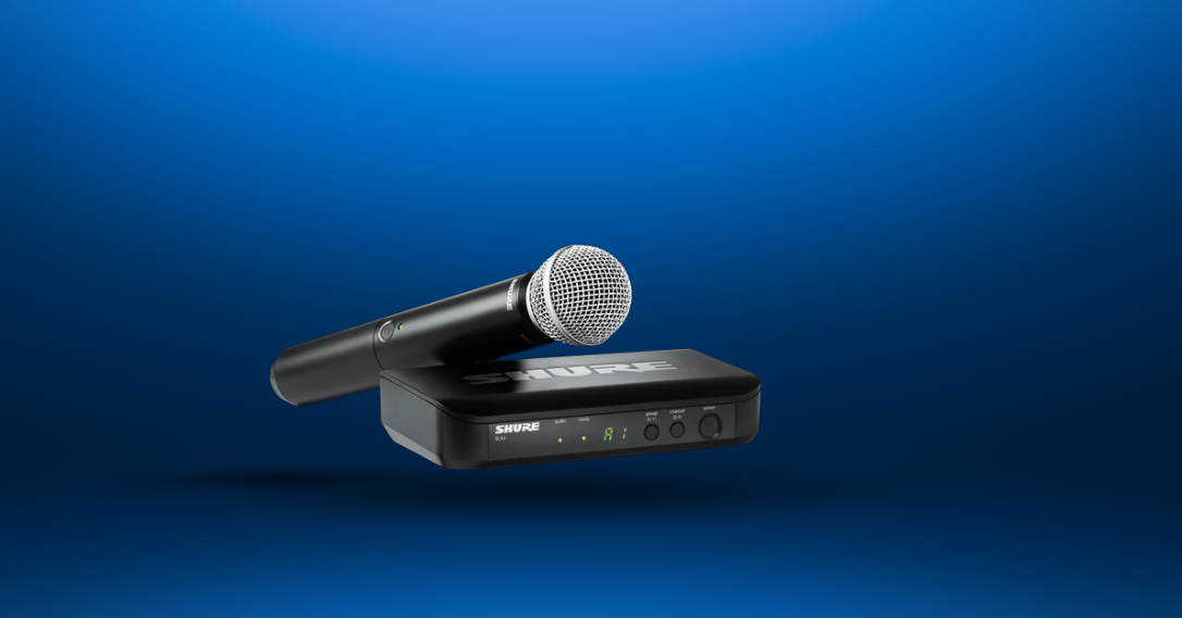 BLX Wireless Professional Microphone System with SM58 Handheld from Shure