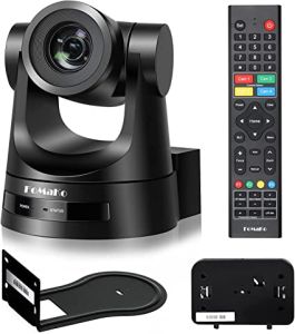 FoMaKo NDI PTZ Camera 30X Optical Zoom NDI Camera with HDMI 3G-SDI IP Live Streaming