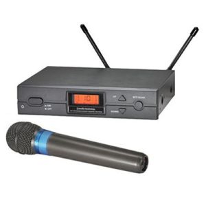 Audio-Technica 2000 Series UHF Wireless Microphone System with ATW-2120AI Handheld - Exceptional Sound Quality