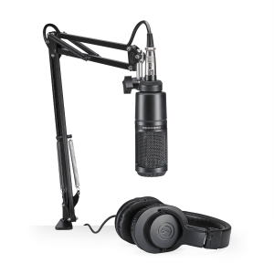 SAMSON G-Track Pro Studio USB Condenser Microphone Mic+Audio Technica Boom  Arm