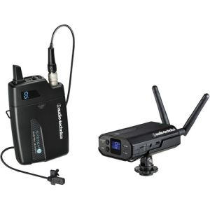 Audio-Technica System 10 Camera-Mount Digital Wireless System w/ Lavalier Mic