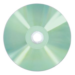 Blank 12cm green base CD-Rs (700MB) with labels and wallets - Retro Style  Media
