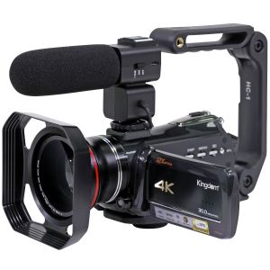 Kingdom 4k 12x PRO Optical Zoom Camera Package with Camera Accessories