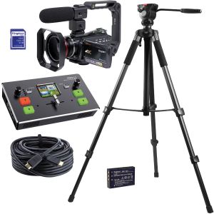 Kingdom 4K Camera Pro - Live Streaming Package: All Inclusive Video Recording and Live Streaming Kit