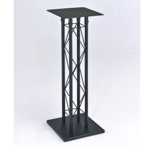 Garden Truss Waterstand Black Metal Side Table