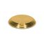 Communion Bread Plate Base - Brasstone Stainless Steel
