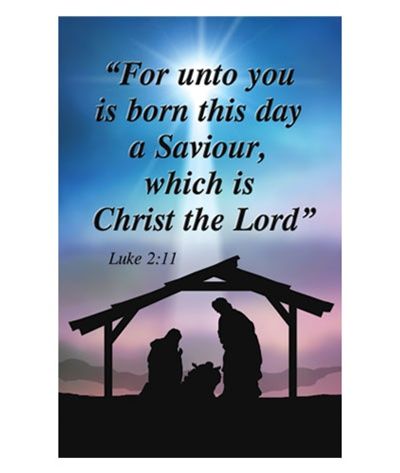 Nativity Church Bulletin - Pack of 50