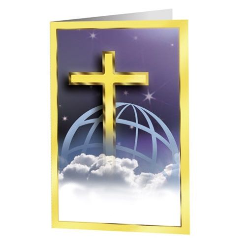 Cross and Globe Bulletins - Pack of 50