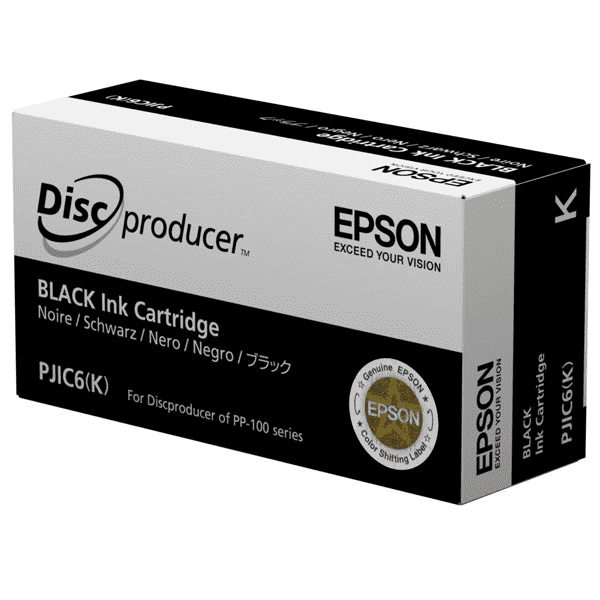 Epson PJIC6 Black Ink Cartridge
