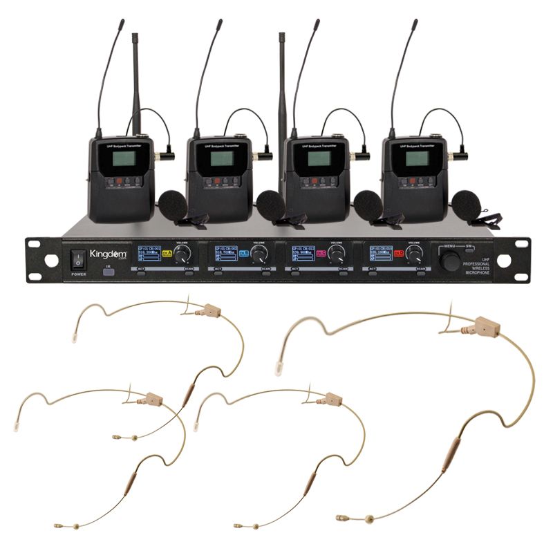 Kingdom V5 Wireless Microphone Configurable Systems