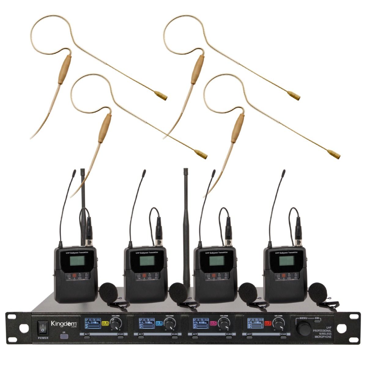 Kingdom V5 Wireless Microphone Configurable Systems