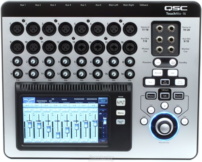QSC TouchMix-16 16-Channel Compact Digital Mixer